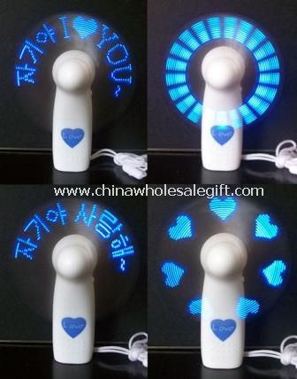 LED Message Fan