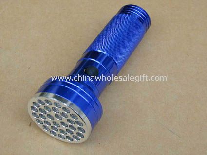 32 LEDs aluminum Torch