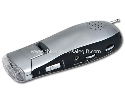 Crank Radio Flashlight