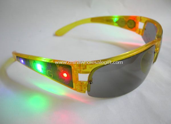 Flashing Sunglasses
