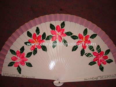 Wooden Spanish Fan
