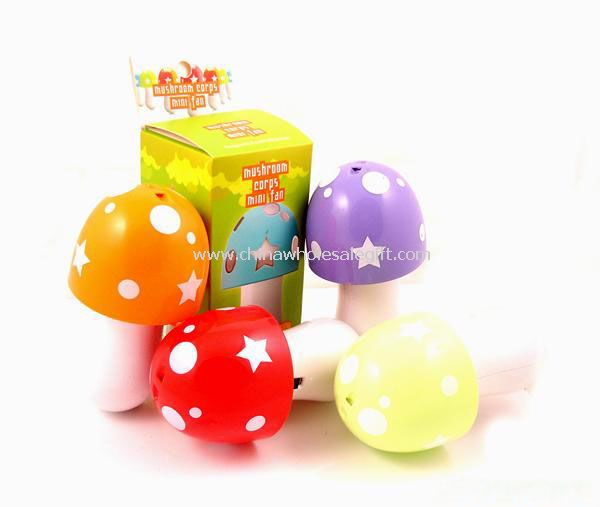 Mushroom Mini Electric Fan