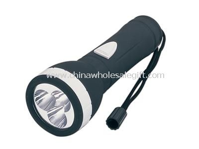 3 LED Plastic Flashlight