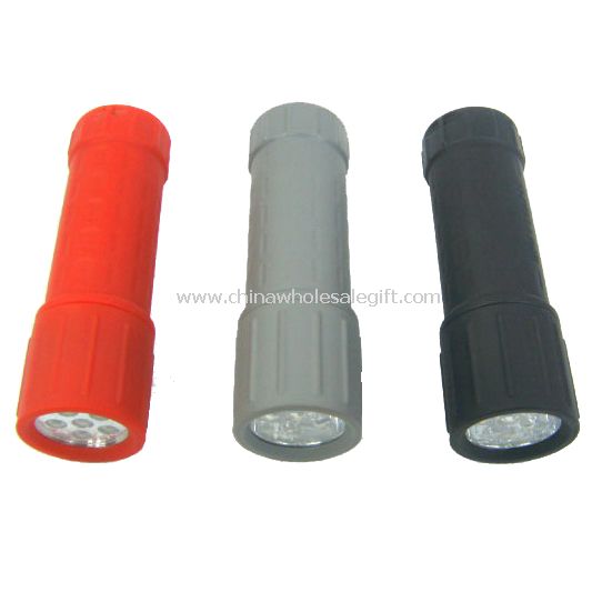 Plastic LED Flashlight