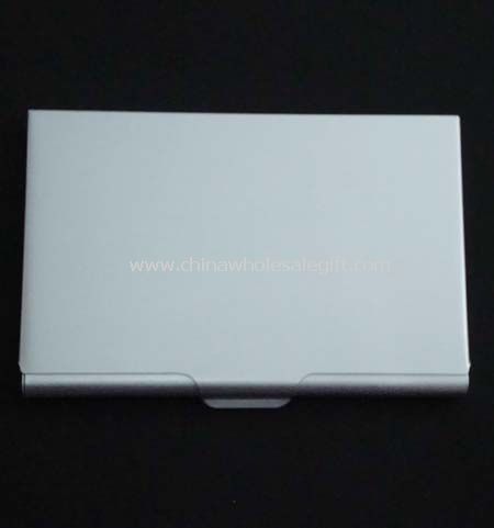 Aluminum name card holder