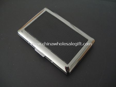 Metal business card holder