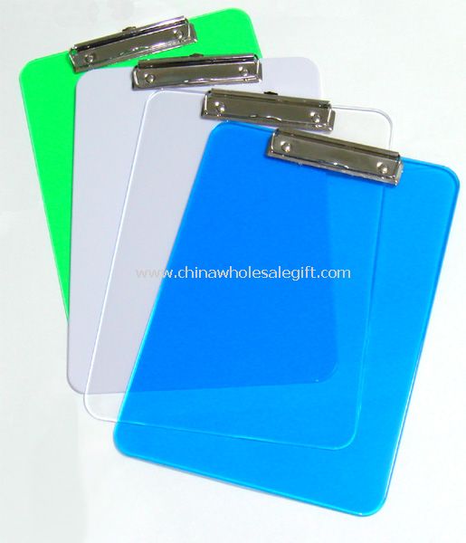 Plastic A4 clipboard