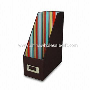 Leather Magazine Holder