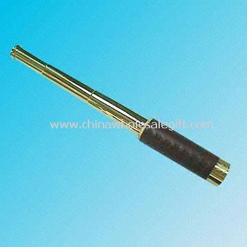 25x Brass Foldable Telescope