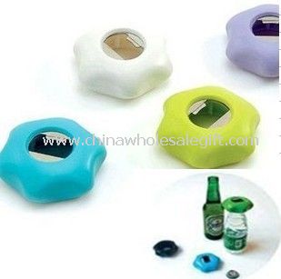 Plastic Bottle Opener Fridge Magnet