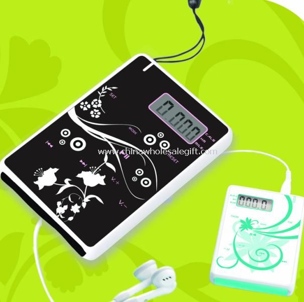 MP3 with Pedometer