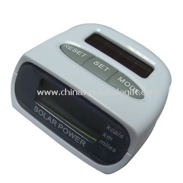Solar Power Operated Pedometer