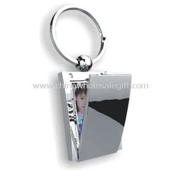 Metal Photo Frame Keychain