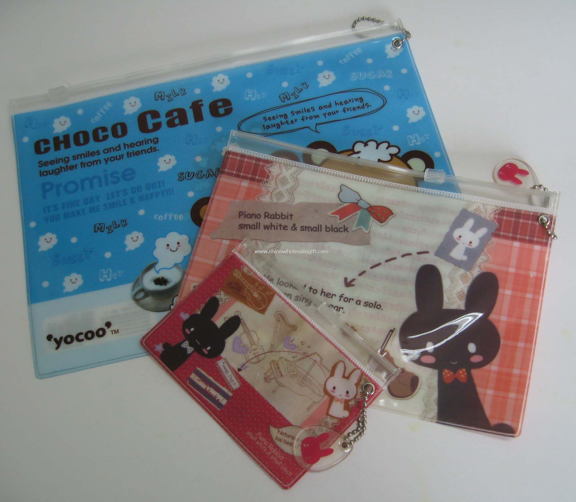 Colorufll PVC Zipper Bag
