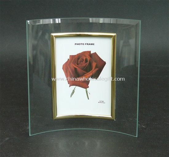 Glass photo frame
