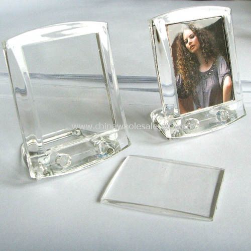 Plastic photo frame