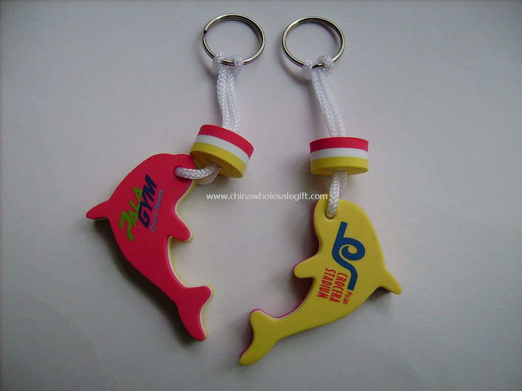 EVA Fish Key Chain