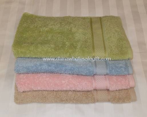 Hotel Towel With Sateen and Embroidery Logo