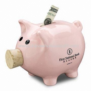 Porcelain Material Piggy Bank