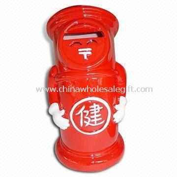 Porcelain Poster Box Shaped Money Box