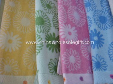 100% Cotton Yarn Dyed Bath Towels