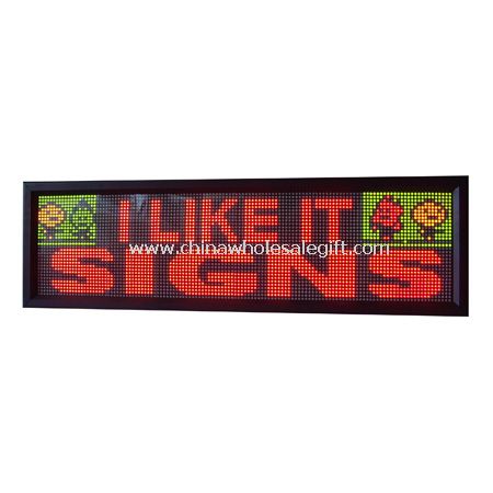 Multi-Line LED Moving Sign