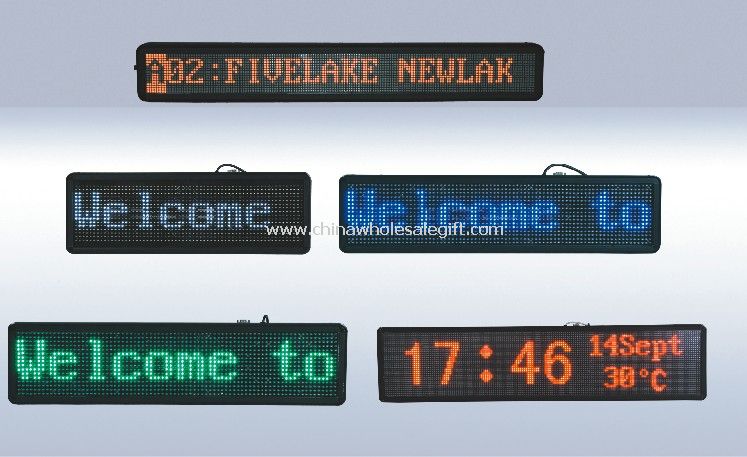 Outdoor LED Moving Sign Display