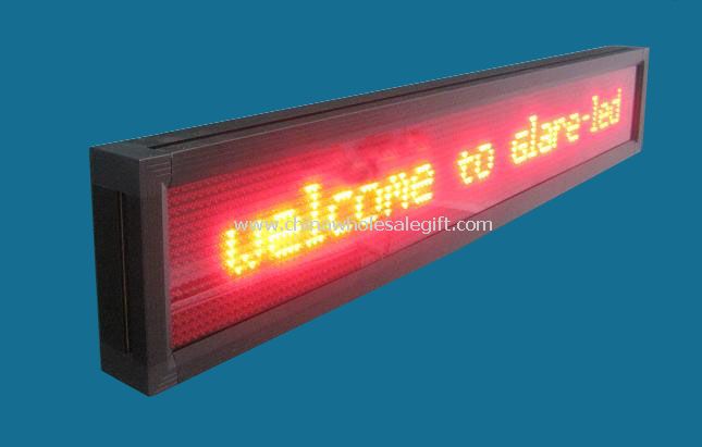 Semi-Outdoor LED Moving Sign