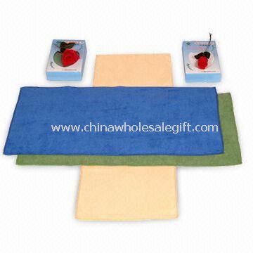 Spa Towel with Velour Finish