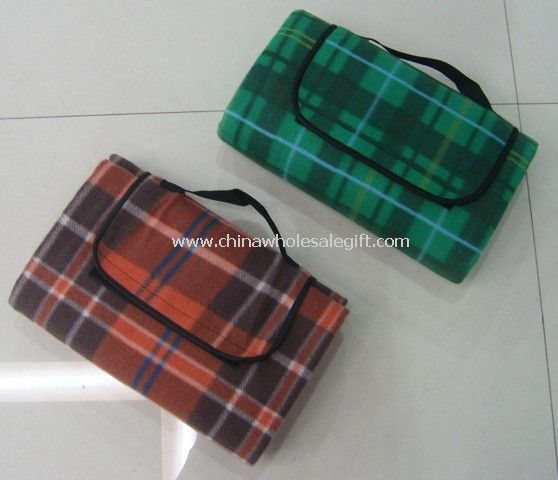 Polar Fleece Picnic Sheet Blanket Bag
