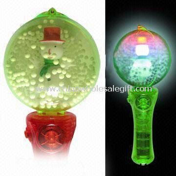 LED Snowman Flashing Ball