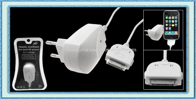 AC Travel Home Wall Charger for iPod 3G 4G Mini Nano