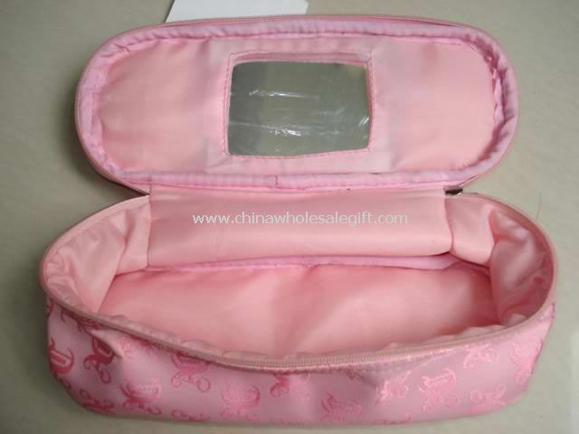 Cosmetic Bag with Mirror