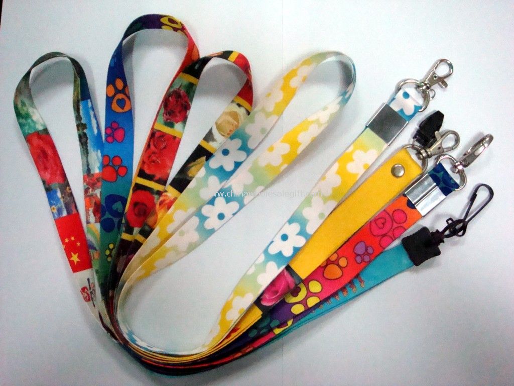 Heat Transfer Polyester Lanyard