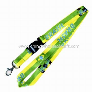 Polyester Lanyard with Heat Transfer