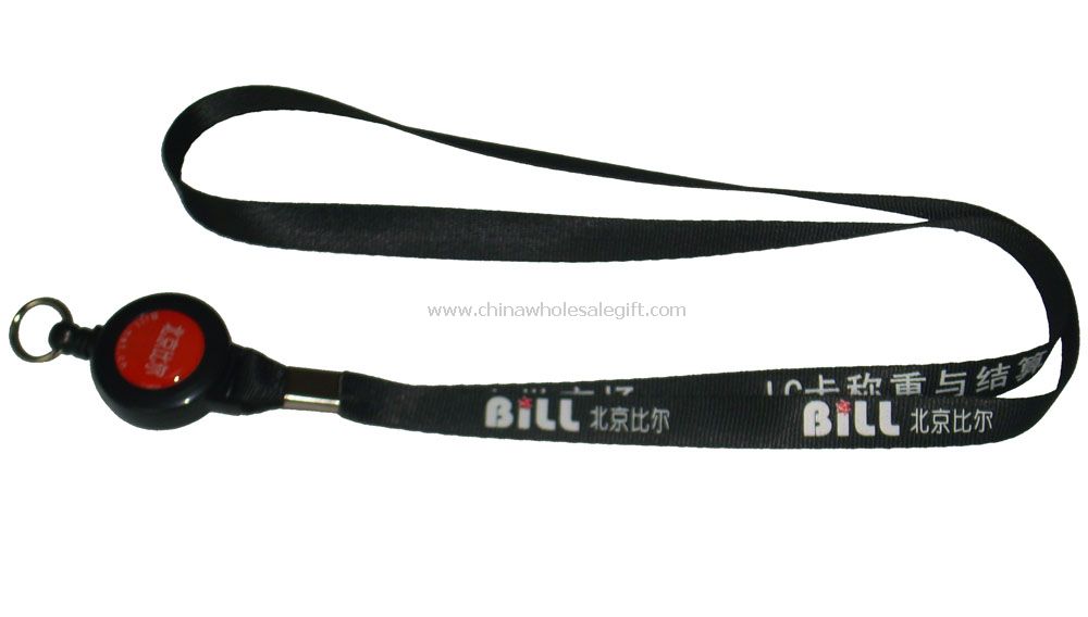 Badge Reel Polyester Lanyard