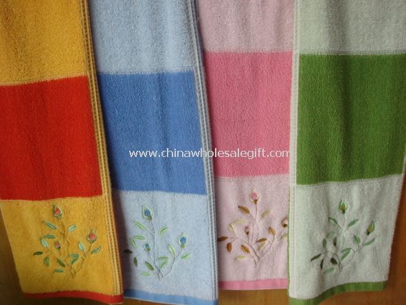 100% Cotton Embroidery Terry Towels