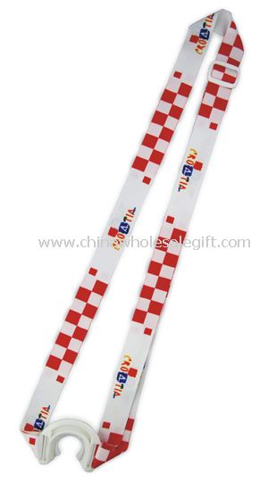 Bottle Holder Lanyard with Heat Transfer Logo