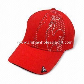 Cotton Mesh Trucker Cap in Printed Design and Plastic Snap Closure