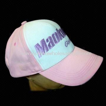 Sports Cap with Adjustable Plastic Snap Tap Backstrap