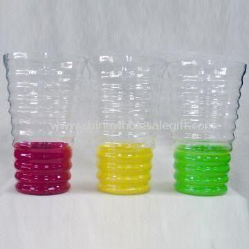 Glass Flower Vase for Home Decoration