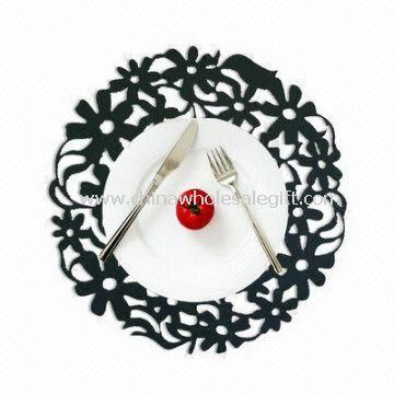 Felt placemat coaster