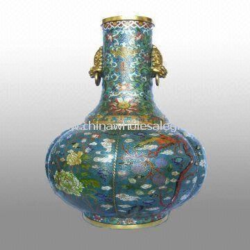Cloisonne Enamel Vase