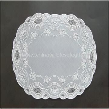 Vinyl Lace Placemat with Rigid PVC Sheet