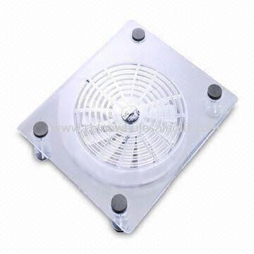 Cooling Pad with Blue LED Made of Plastic Materials
