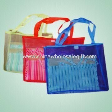 Natural Straw Beachmat with Mesh Bag