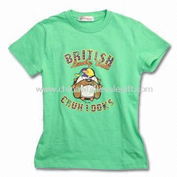 Womens T-shirt Made of 100% Combed Cotton
