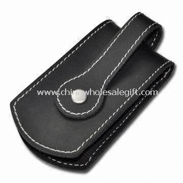 Key Wallet in Black Color Made of Leather
