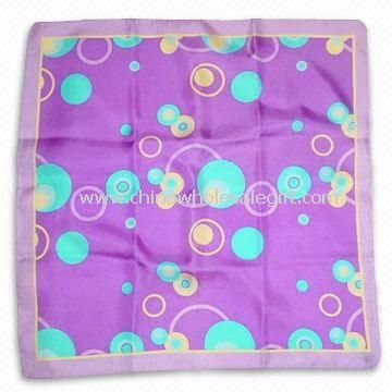 100% Silk Square Scarf