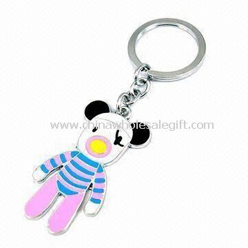 Fashionable Metal Keychain Made of Alloy